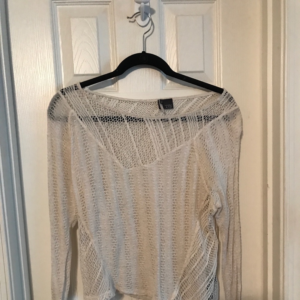 Urban outfitters mesh sweater
